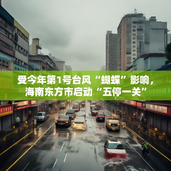 受今年第1号台风“蝴蝶”影响，海南东方市启动“五停一关”