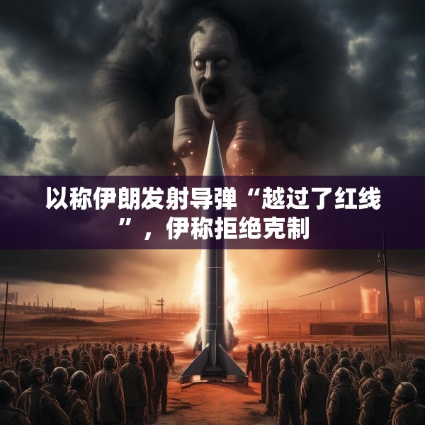 以称伊朗发射导弹“越过了红线”，伊称拒绝克制