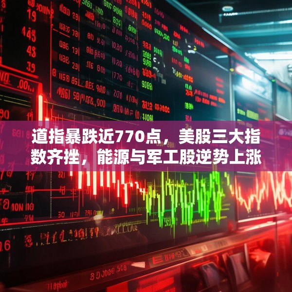 道指暴跌近770点，美股三大指数齐挫，能源与军工股逆势上涨