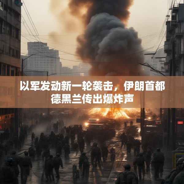 以军发动新一轮袭击，伊朗首都德黑兰传出爆炸声