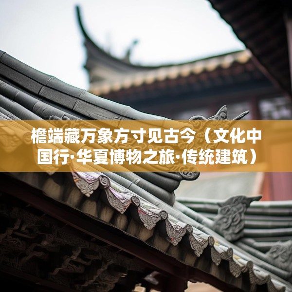 檐端藏万象方寸见古今（文化中国行·华夏博物之旅·传统建筑）