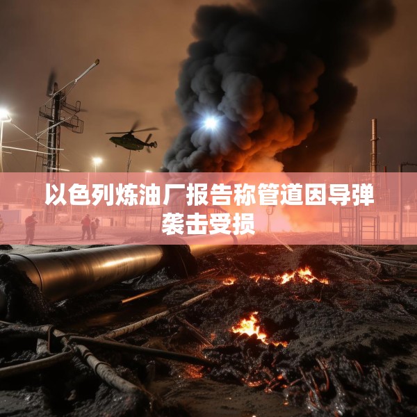 以色列炼油厂报告称管道因导弹袭击受损