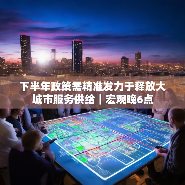 下半年政策需精准发力于释放大城市服务供给｜宏观晚6点