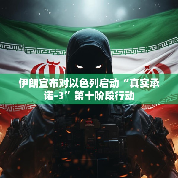 伊朗宣布对以色列启动“真实承诺-3”第十阶段行动