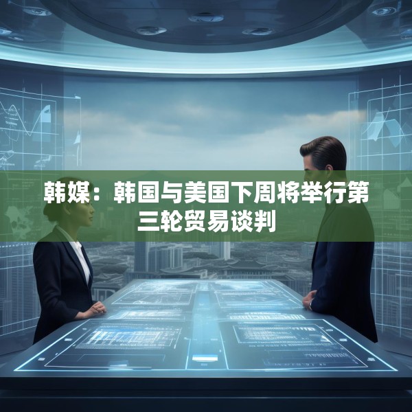 韩媒：韩国与美国下周将举行第三轮贸易谈判