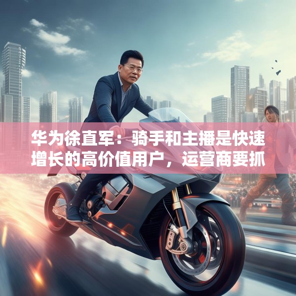 华为徐直军：骑手和主播是快速增长的高价值用户，运营商要抓住“成长性”需求