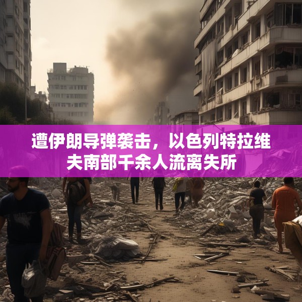遭伊朗导弹袭击，以色列特拉维夫南部千余人流离失所