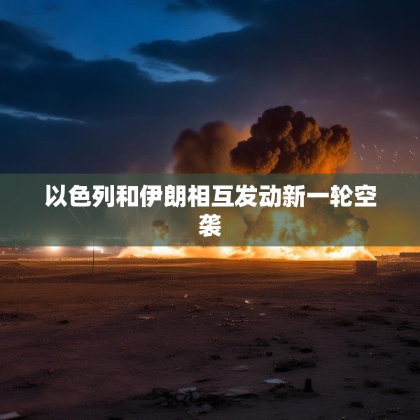 以色列和伊朗相互发动新一轮空袭