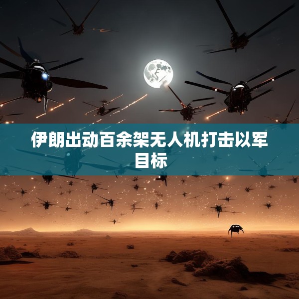 伊朗出动百余架无人机打击以军目标