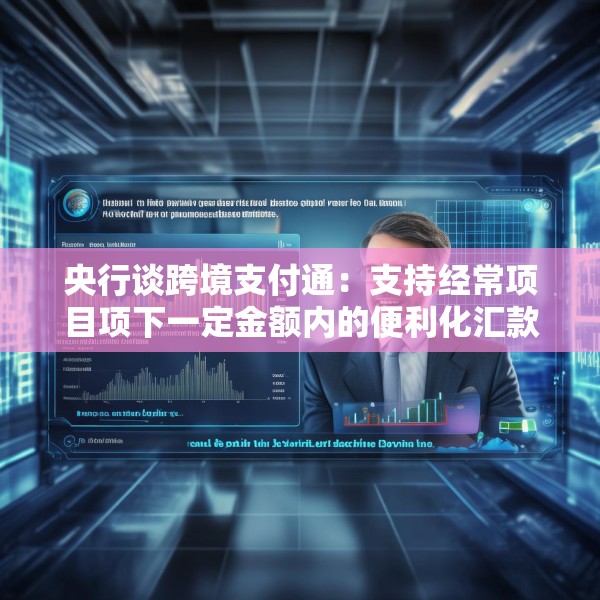 央行谈跨境支付通：支持经常项目项下一定金额内的便利化汇款实时到账