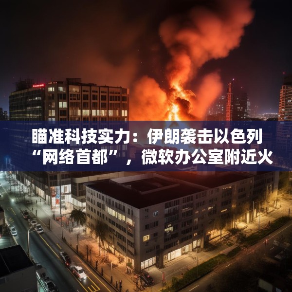 瞄准科技实力：伊朗袭击以色列“网络首都”，微软办公室附近火光冲天