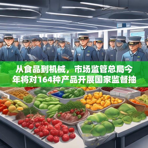 从食品到机械，市场监管总局今年将对164种产品开展国家监督抽查
