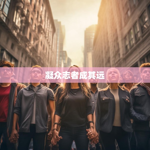 凝众志者成其远