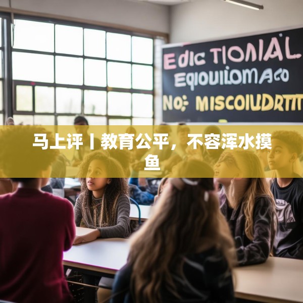马上评丨教育公平，不容浑水摸鱼