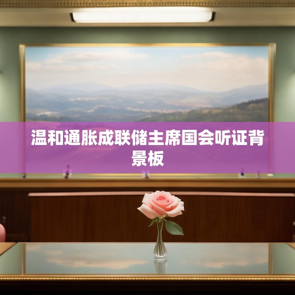 温和通胀成联储主席国会听证背景板