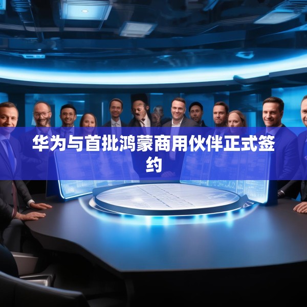 华为与首批鸿蒙商用伙伴正式签约