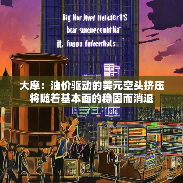 大摩：油价驱动的美元空头挤压将随着基本面的稳固而消退