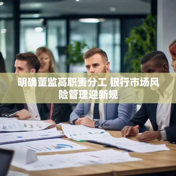 明确董监高职责分工 银行市场风险管理迎新规