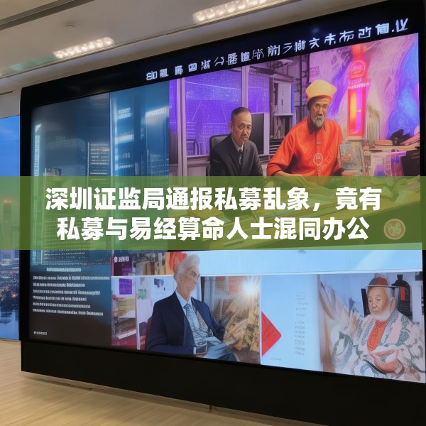 深圳证监局通报私募乱象，竟有私募与易经算命人士混同办公