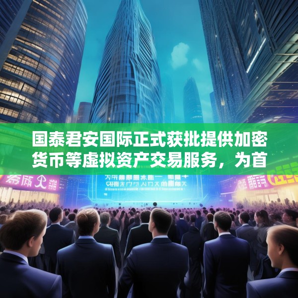 国泰君安国际正式获批提供加密货币等虚拟资产交易服务，为首家中资券商