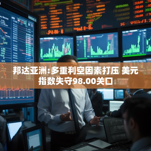 邦达亚洲:多重利空因素打压 美元指数失守98.00关口