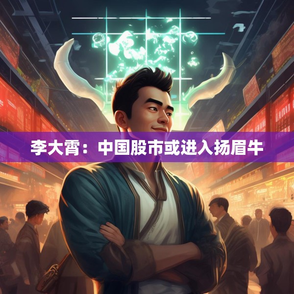 李大霄：中国股市或进入扬眉牛
