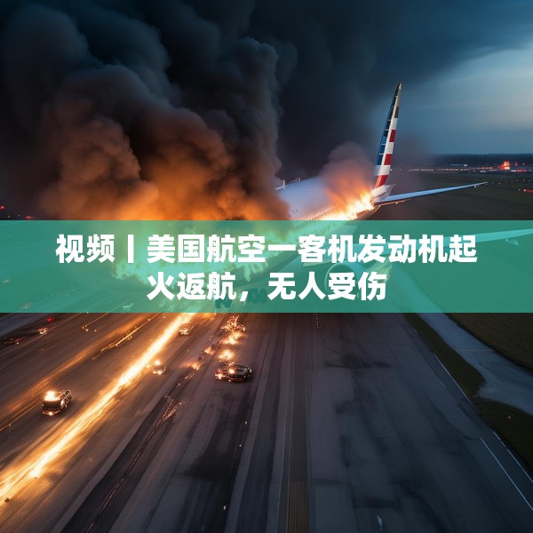 视频丨美国航空一客机发动机起火返航，无人受伤