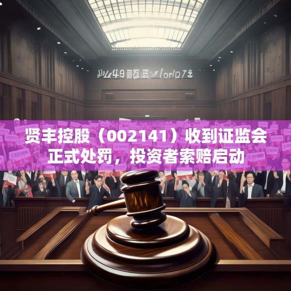 贤丰控股（002141）收到证监会正式处罚，投资者索赔启动