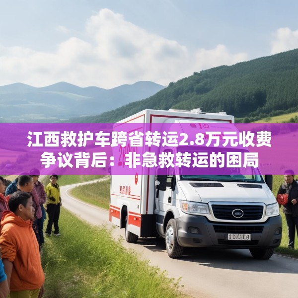江西救护车跨省转运2.8万元收费争议背后：非急救转运的困局
