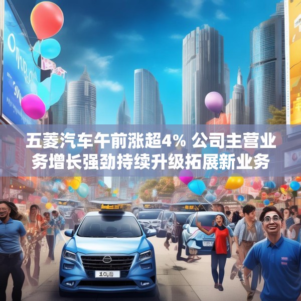 五菱汽车午前涨超4% 公司主营业务增长强劲持续升级拓展新业务