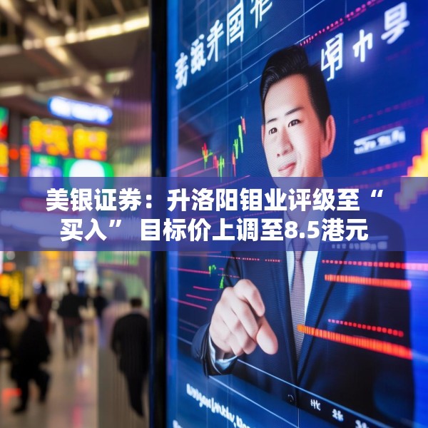 美银证券：升洛阳钼业评级至“买入” 目标价上调至8.5港元