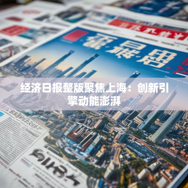 经济日报整版聚焦上海：创新引擎动能澎湃