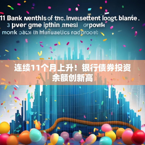 连续11个月上升！银行债券投资余额创新高