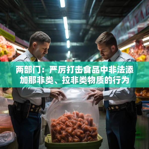两部门：严厉打击食品中非法添加那非类、拉非类物质的行为