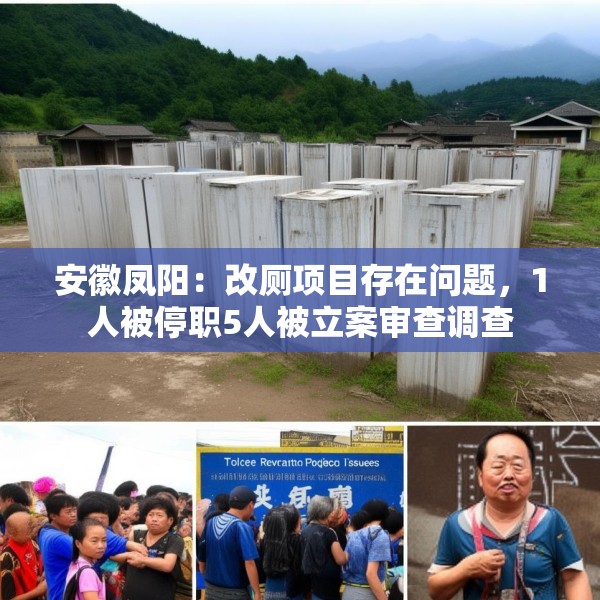 安徽凤阳：改厕项目存在问题，1人被停职5人被立案审查调查