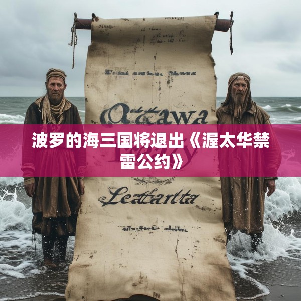 波罗的海三国将退出《渥太华禁雷公约》