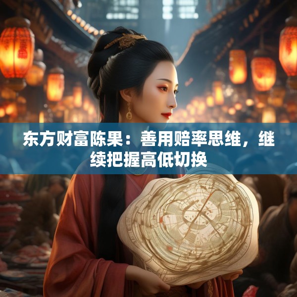 东方财富陈果：善用赔率思维，继续把握高低切换