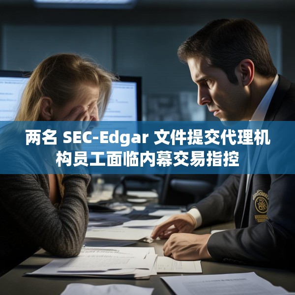 两名 SEC-Edgar 文件提交代理机构员工面临内幕交易指控