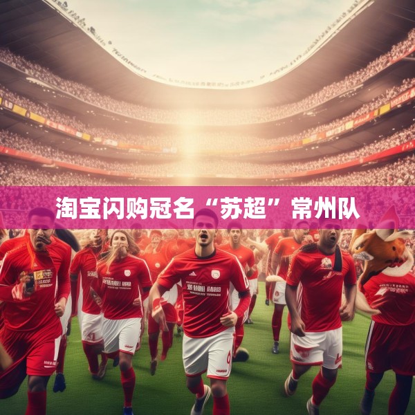 淘宝闪购冠名“苏超”常州队