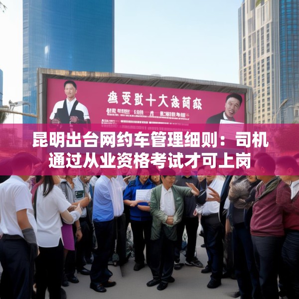 昆明出台网约车管理细则：司机通过从业资格考试才可上岗