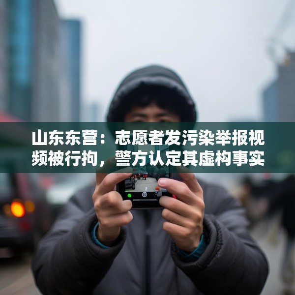 山东东营：志愿者发污染举报视频被行拘，警方认定其虚构事实