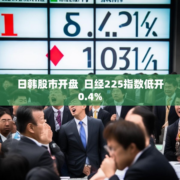 日韩股市开盘  日经225指数低开0.4%