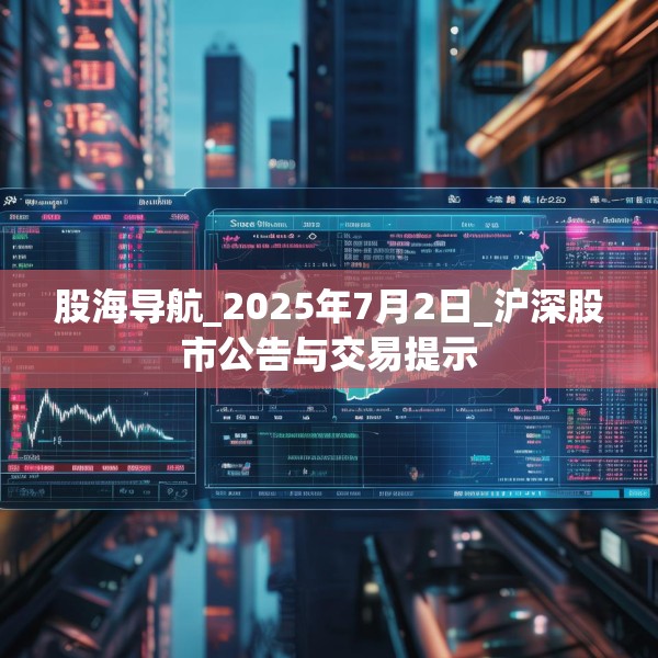 股海导航_2025年7月2日_沪深股市公告与交易提示