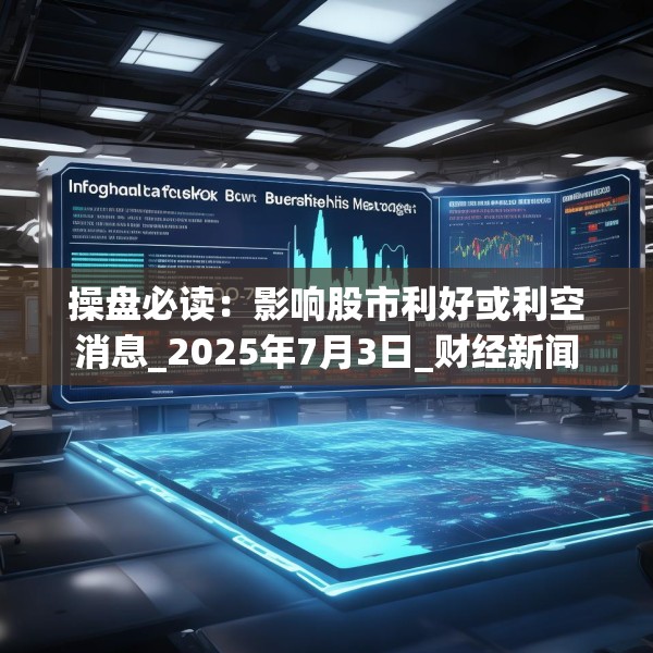 操盘必读：影响股市利好或利空消息_2025年7月3日_财经新闻