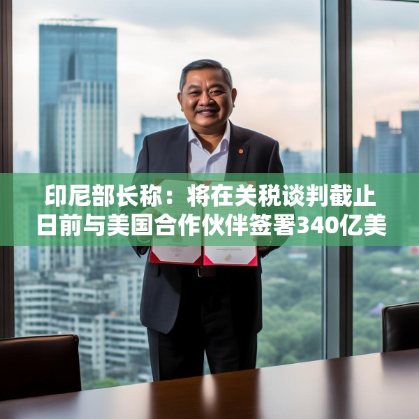 印尼部长称：将在关税谈判截止日前与美国合作伙伴签署340亿美元协议