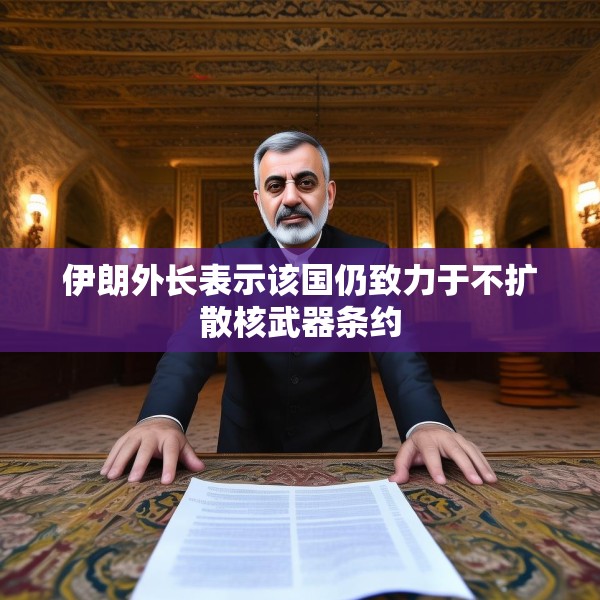 伊朗外长表示该国仍致力于不扩散核武器条约