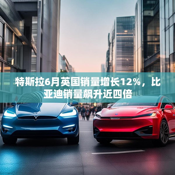 特斯拉6月英国销量增长12%，比亚迪销量飙升近四倍