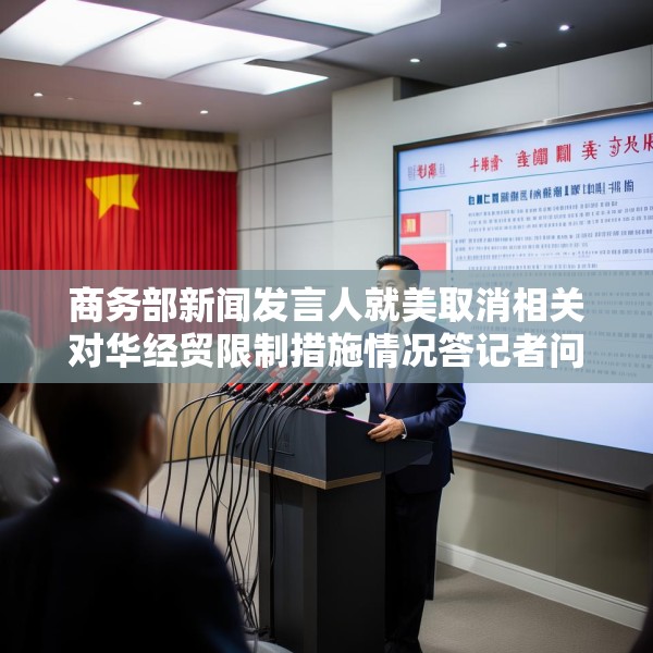 商务部新闻发言人就美取消相关对华经贸限制措施情况答记者问