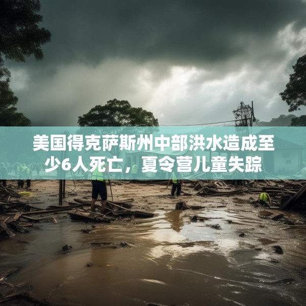 美国得克萨斯州中部洪水造成至少6人死亡，夏令营儿童失踪