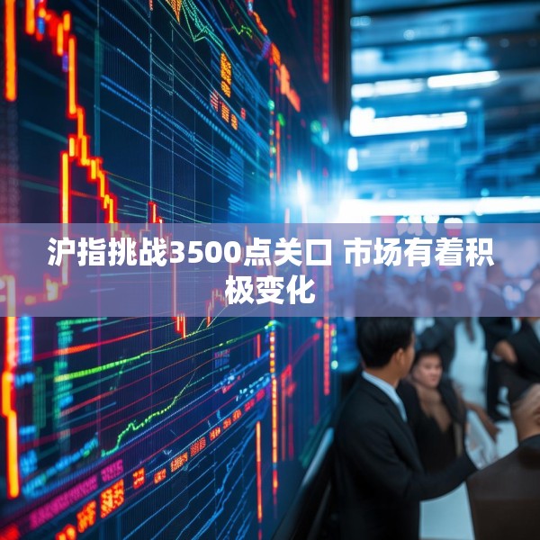沪指挑战3500点关口 市场有着积极变化